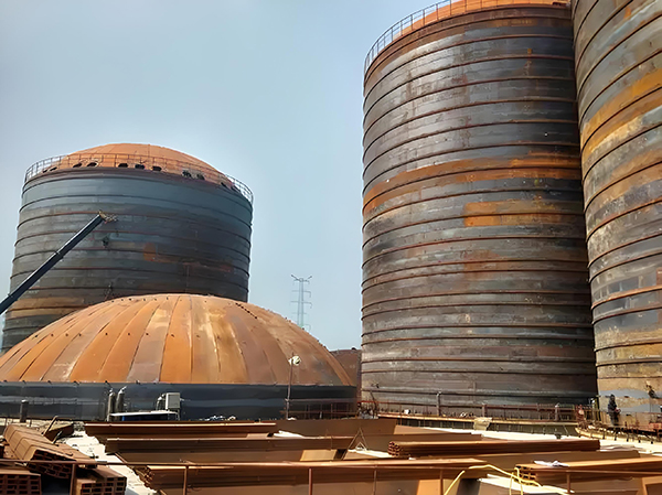 集宁焦粉钢板仓